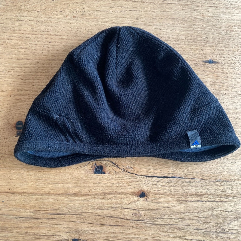 Adidas Climaheat‎ Black Ear Beanie Unisex Preloved One Size